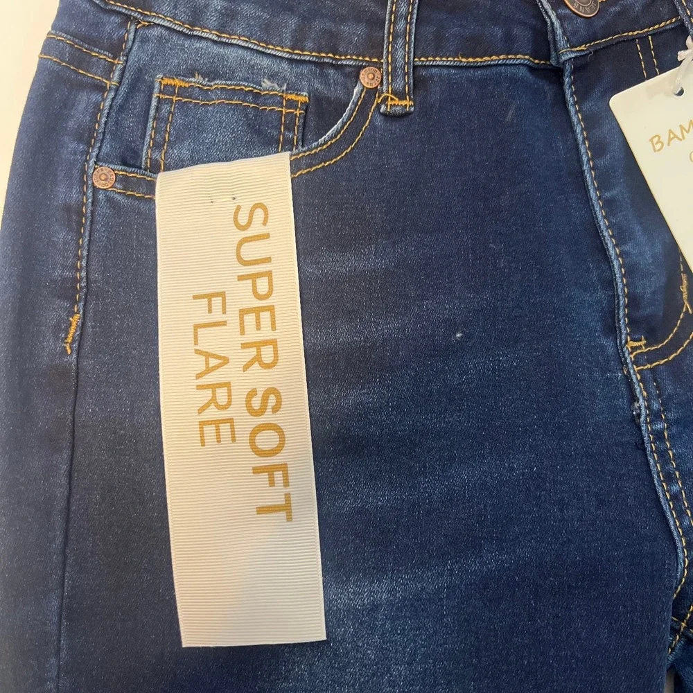 BAMBOO FLARE JEANS super soft FLARE size 7 - Picture 5 of 13